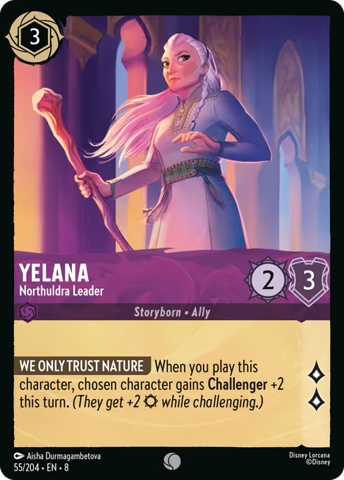 Yelana - Northuldra Leader Disney Lorcana card