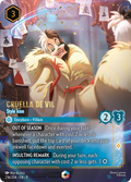 Cruella De Vil - Style Icon Disney Lorcana card