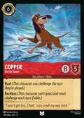 Copper - On the Scent Disney Lorcana card