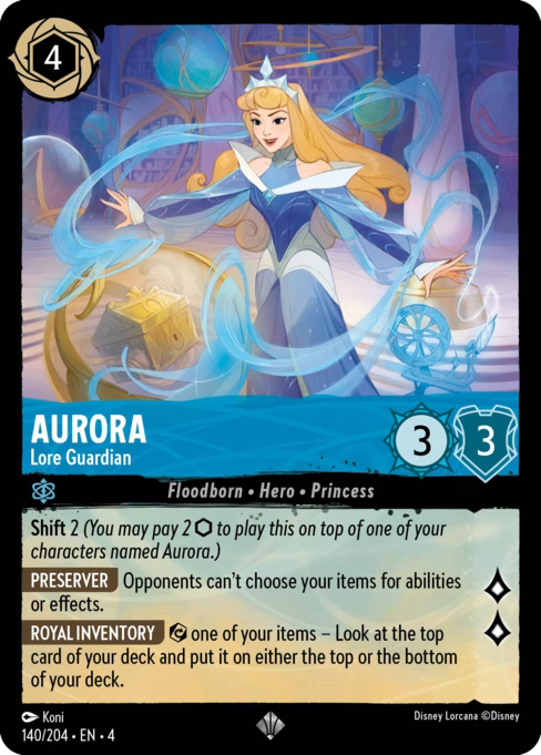 Aurora - Lore Guardian Disney Lorcana card
