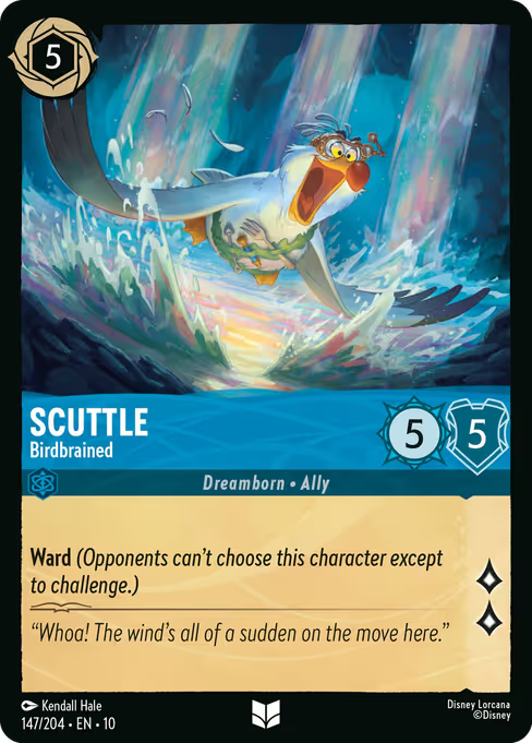 Scuttle - Birdbrained Disney Lorcana card