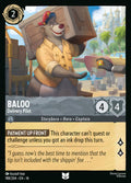 Baloo - Delivery Pilot Disney Lorcana card