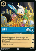 Louie - Chill Nephew Disney Lorcana card