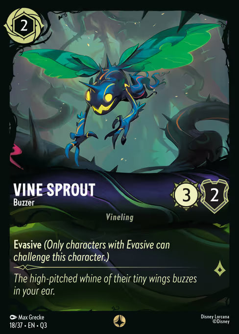 Vine Sprout - Buzzer Disney Lorcana card