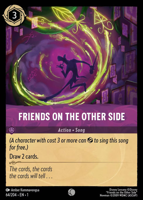Friends on the Other Side Disney Lorcana card