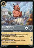 Philoctetes - No-Nonsense Instructor Disney Lorcana card