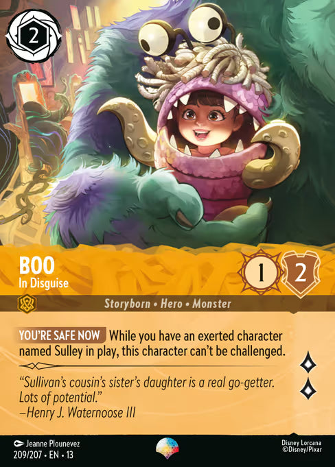 Meeko - Lucky Raccoon Disney Lorcana card