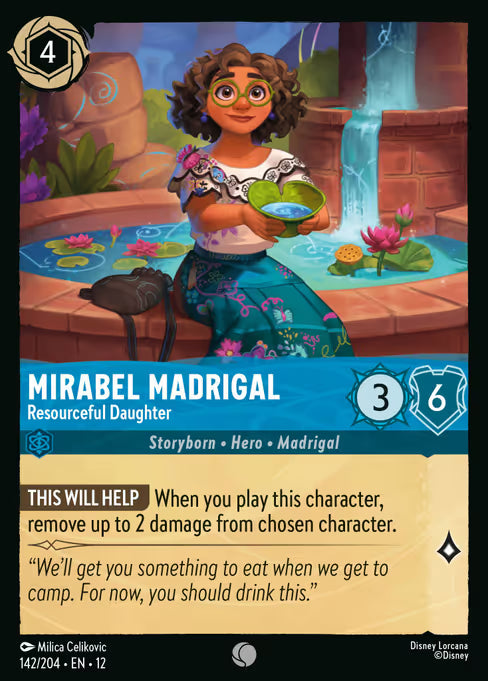Mirabel Madrigal - Resourceful Daughter Disney Lorcana card
