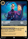 Dr. Calico - Green-Eyed Man Disney Lorcana card