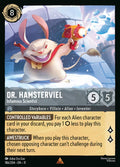 Dr. Hamsterviel - Infamous Scientist Disney Lorcana card