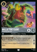 Willie The Giant - Created by the Vine Disney Lorcana card