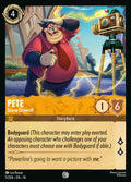 Pete - Suave Showoff Disney Lorcana card