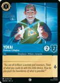 Yokai - Professor Callaghan Disney Lorcana card