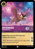 Archimedes - Exasperated Owl Disney Lorcana card