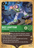 Buzz Lightyear - Providing Cover Disney Lorcana card