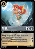 Ariel - Sonic Warrior Disney Lorcana card