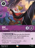 Doc - Taking Notes Disney Lorcana card