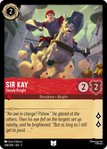 Sir Kay - Unruly Knight Disney Lorcana card