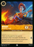 Woody - Waiting for a Friend Disney Lorcana card