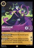 Maleficent - Mistress of All Evil Disney Lorcana card